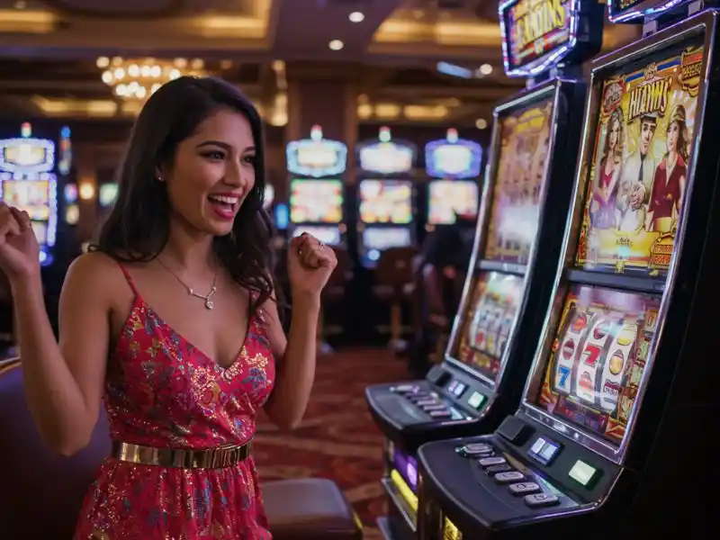 extremegaming88 net pretty woman playing slot machine