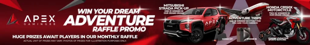 ApexGaming88 Raffle Promo May