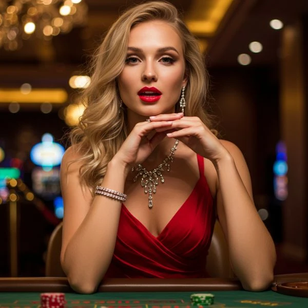 Apexplus - Terms and Conditions, elegant lady ready to play.